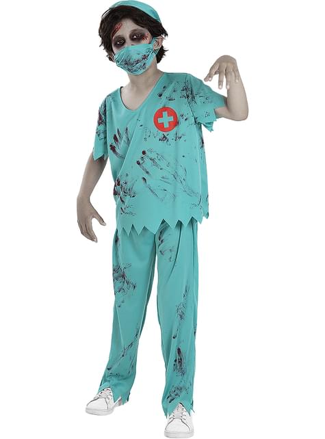 Disfraz de médico zombie para niño - Funiglobal | Funidelia