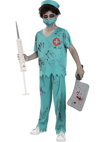 Disfraz de médico zombie para niño - Funiglobal | Funidelia