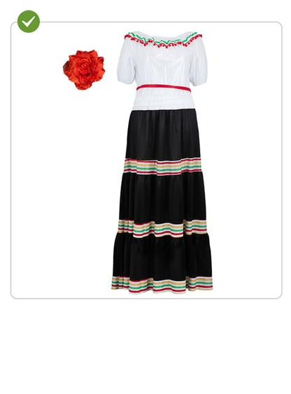 Disfraz de Mexicana para mujer talla grande - Funiglobal | Funidelia