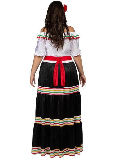 Disfraz de Mexicana para mujer talla grande - Funiglobal | Funidelia