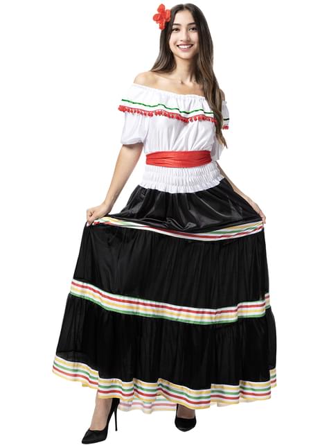Disfraz de Mexicana para mujer - Funiglobal | Funidelia