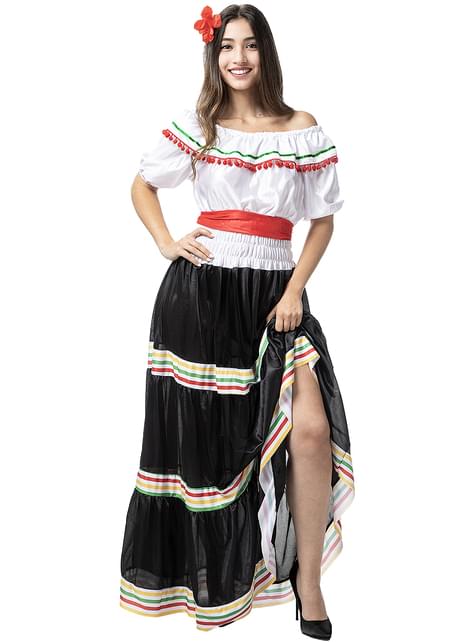 Disfraz de Mexicana para mujer - Funiglobal | Funidelia