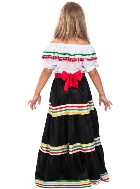 Disfraz de Mexicana para niña - Funiglobal | Funidelia