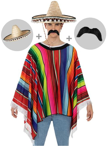 Disfraz de Mexicano para hombre - Funiglobal | Funidelia
