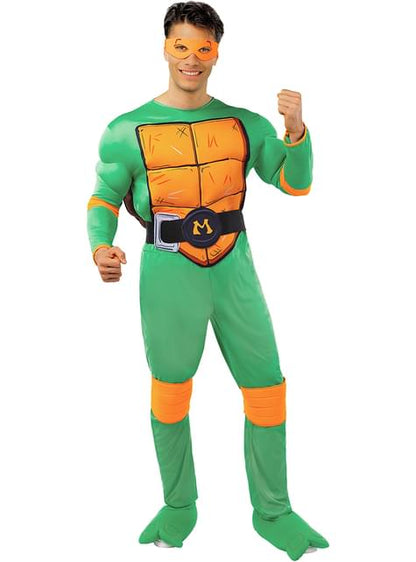 Disfraz de Michelangelo para hombre - Las Tortugas Ninja - Funiglobal | Funidelia
