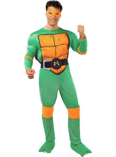 Disfraz de Michelangelo para hombre - Las Tortugas Ninja - Funiglobal | Funidelia