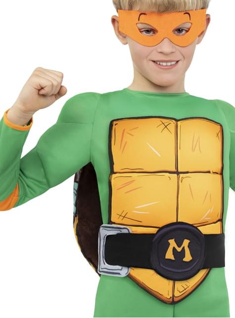 Disfraz de Michelangelo para niño - Las Tortugas Ninja - Funiglobal | Funidelia