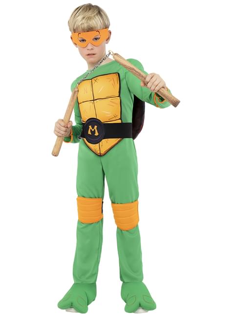 Disfraz de Michelangelo para niño - Las Tortugas Ninja - Funiglobal | Funidelia
