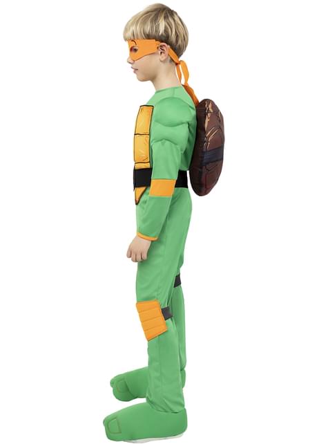 Disfraz de Michelangelo para niño - Las Tortugas Ninja - Funiglobal | Funidelia