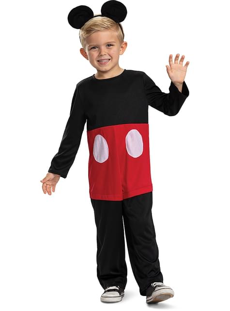Disfraz de Mickey Mouse onesie para niño - Disguise | Funidelia