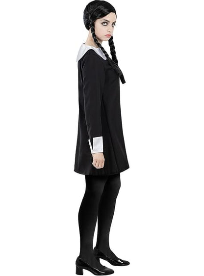 Disfraz de Miércoles Addams para mujer - La Familia Addams - Funiglobal | Funidelia
