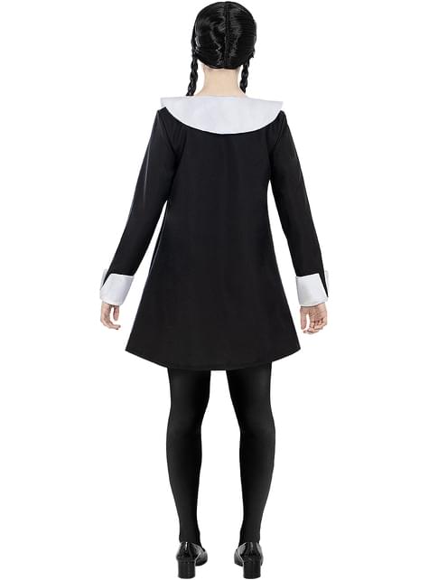 Disfraz de Miércoles Addams para mujer - La Familia Addams - Funiglobal | Funidelia