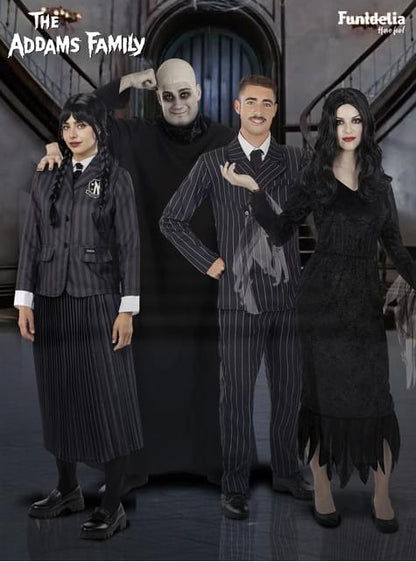 Disfraz de Miércoles Addams uniforme para niña - Wednesday Oficial Netflix - Funiglobal | Funidelia