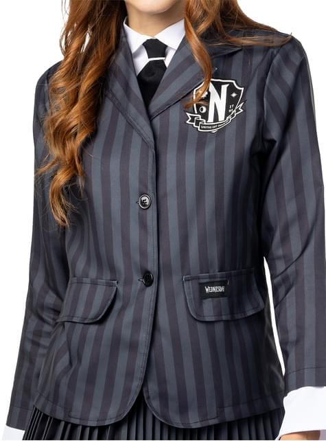 Disfraz de Miércoles Addams uniforme - Wednesday Oficial Netflix - Funiglobal | Funidelia