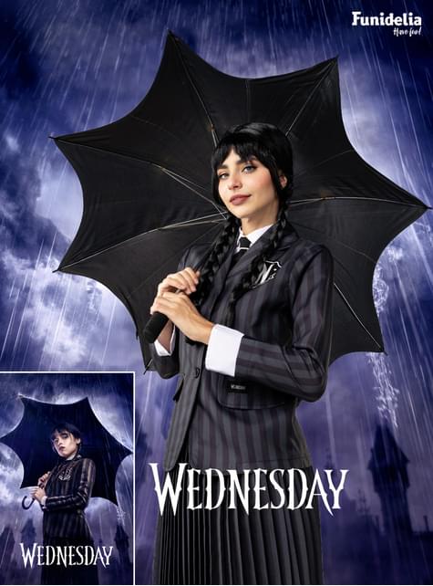 Disfraz de Miércoles Addams uniforme - Wednesday Oficial Netflix - Funiglobal | Funidelia