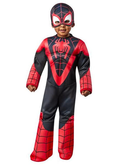Disfraz de Miles Morales Spiderman para niño- Spidey y su superequipo - Rubies UK | Funidelia
