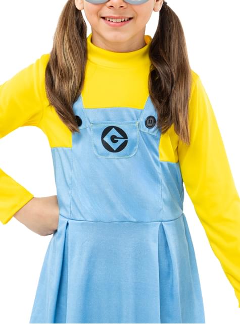 Disfraz de Minions Dave para niña - Funiglobal | Funidelia