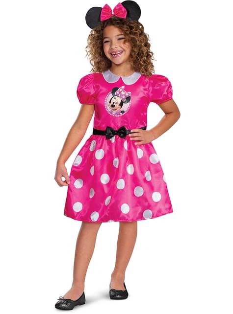 Disfraz de Minnie Mouse básico para niña - Disguise | Funidelia