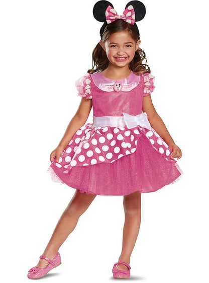 Disfraz de Minnie Mouse deluxe para niña