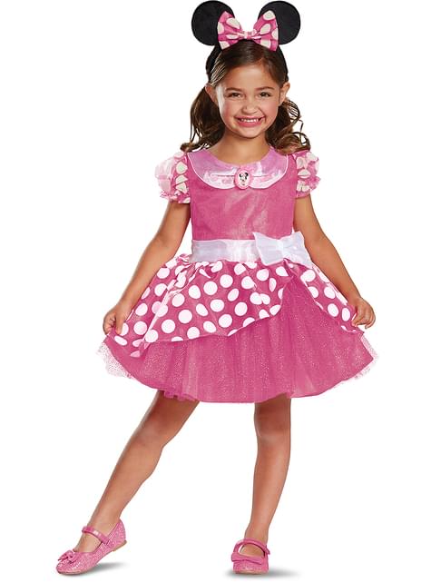 Disfraz de Minnie Mouse deluxe para niña