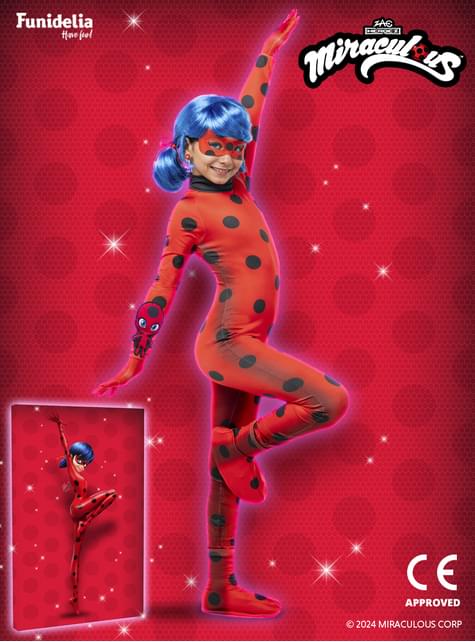 Disfraz de Miraculous Ladybug con accesorios para niña - Funiglobal | Funidelia
