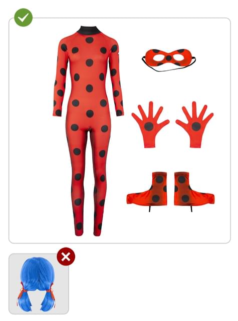 Disfraz de Miraculous Ladybug para Mujer - Funiglobal | Funidelia