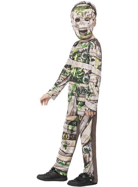 Disfraz de momia zombie para niños