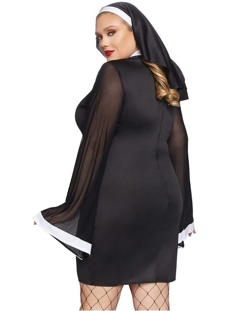 Disfraz de monja provocativa para mujer - Leg Avenue | Funidelia