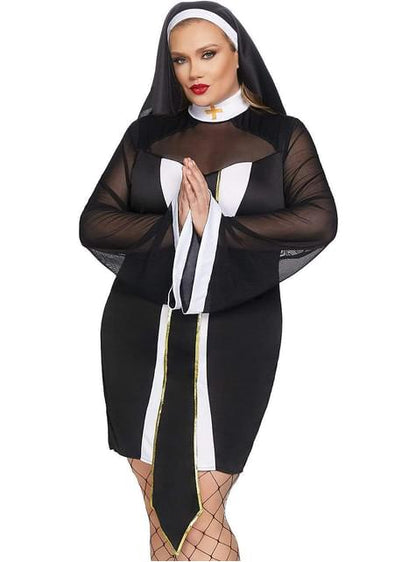 Disfraz de monja provocativa para mujer - Leg Avenue | Funidelia