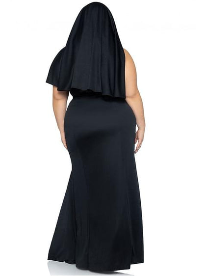 Disfraz de monja sexy para mujer talla grande