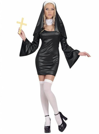 Disfraz de monja stripper para mujer - Widmann | Funidelia