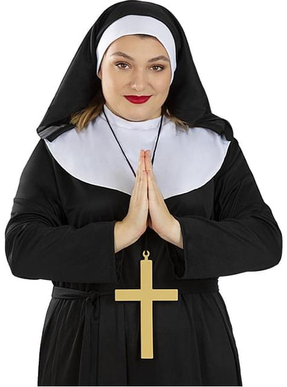 Disfraz de monja talla grande - Funiglobal | Funidelia