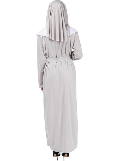 Disfraz de monja zombie con cruz para mujer talla grande - Funiglobal | Funidelia