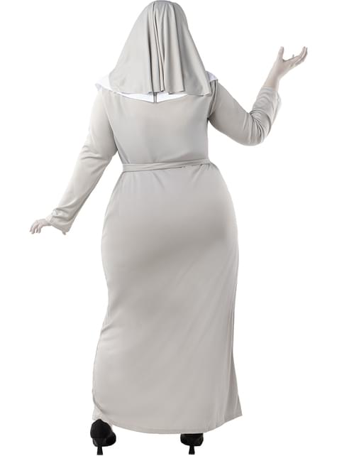 Disfraz de monja zombie para mujer talla grande - Funiglobal | Funidelia
