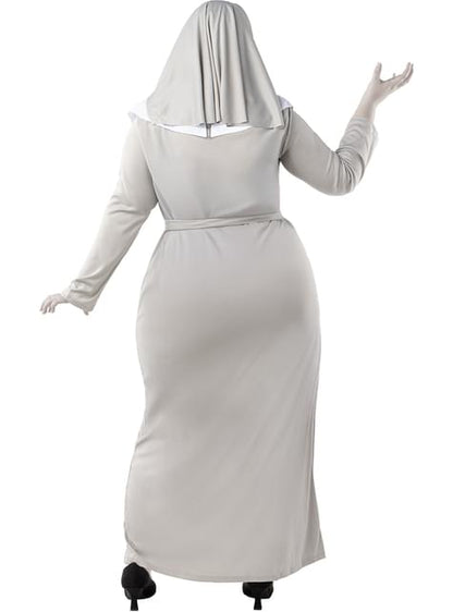 Disfraz de monja zombie para mujer talla grande - Funiglobal | Funidelia
