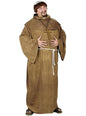 Disfraz de monje medieval para hombre talla grande
