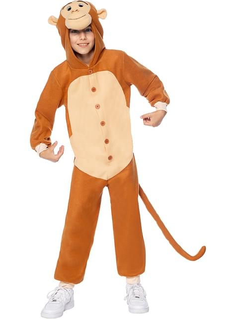 Disfraz de mono onesie para niños - Funiglobal | Funidelia