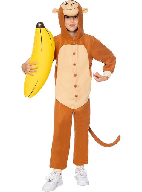 Disfraz de mono onesie para niños - Funiglobal | Funidelia