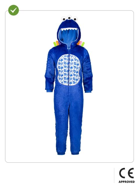 Disfraz de monstruo colorido para niño