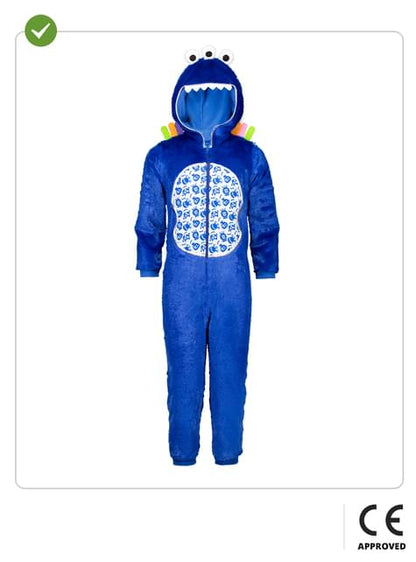 Disfraz de monstruo colorido para niño