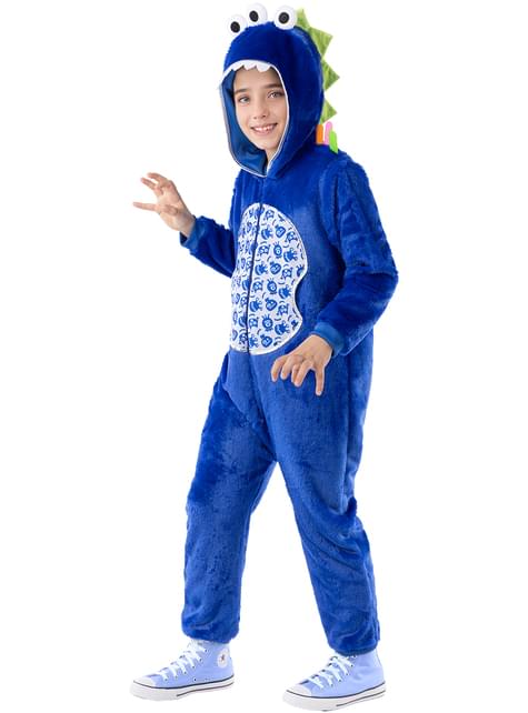 Disfraz de monstruo colorido para niño