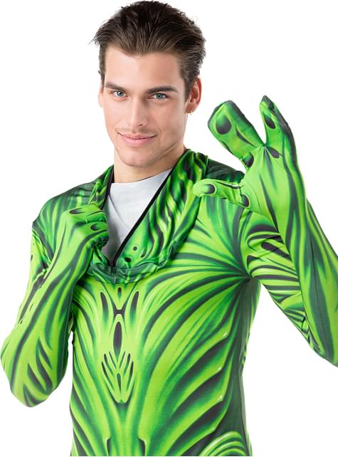 Disfraz de monstruo extraterrestre segunda piel para hombre