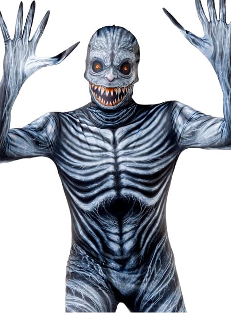 Disfraz de monstruo segunda piel para hombre