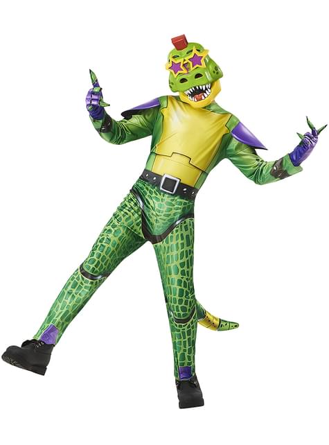 Disfraz de Montgomery Gator para niño - Five Nights at Freddy’s - Rubies USA | Funidelia