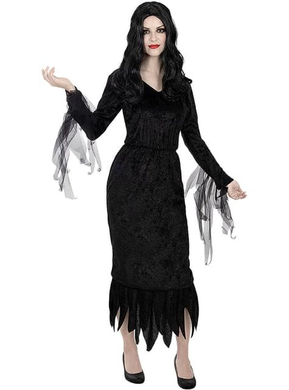 Disfraz de Morticia Addams para mujer - La Familia Addams - Funiglobal | Funidelia