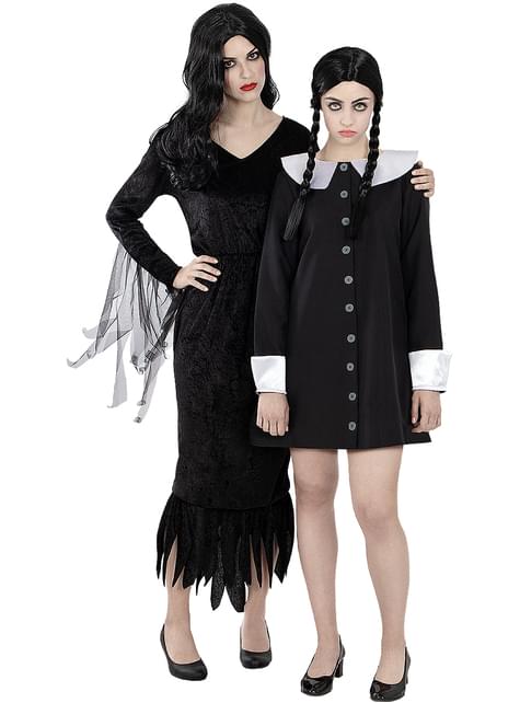Disfraz de Morticia Addams para mujer - La Familia Addams - Funiglobal | Funidelia