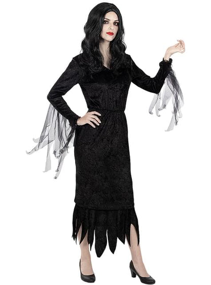 Disfraz de Morticia Addams para mujer - La Familia Addams - Funiglobal | Funidelia