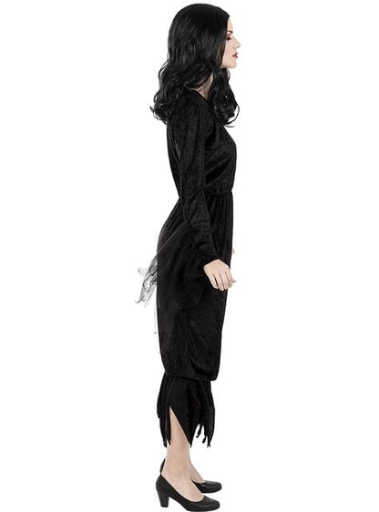 Disfraz de Morticia Addams para mujer - La Familia Addams - Funiglobal | Funidelia