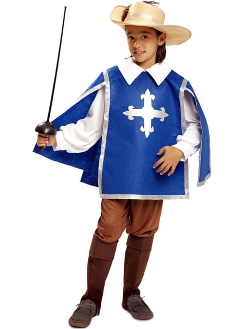 Disfraz de mosquetero azul para niño - My Other Me | Funidelia