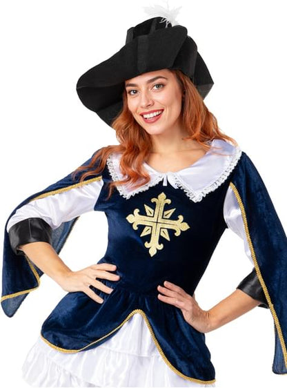Disfraz de mosquetero para mujer - Funiglobal | Funidelia